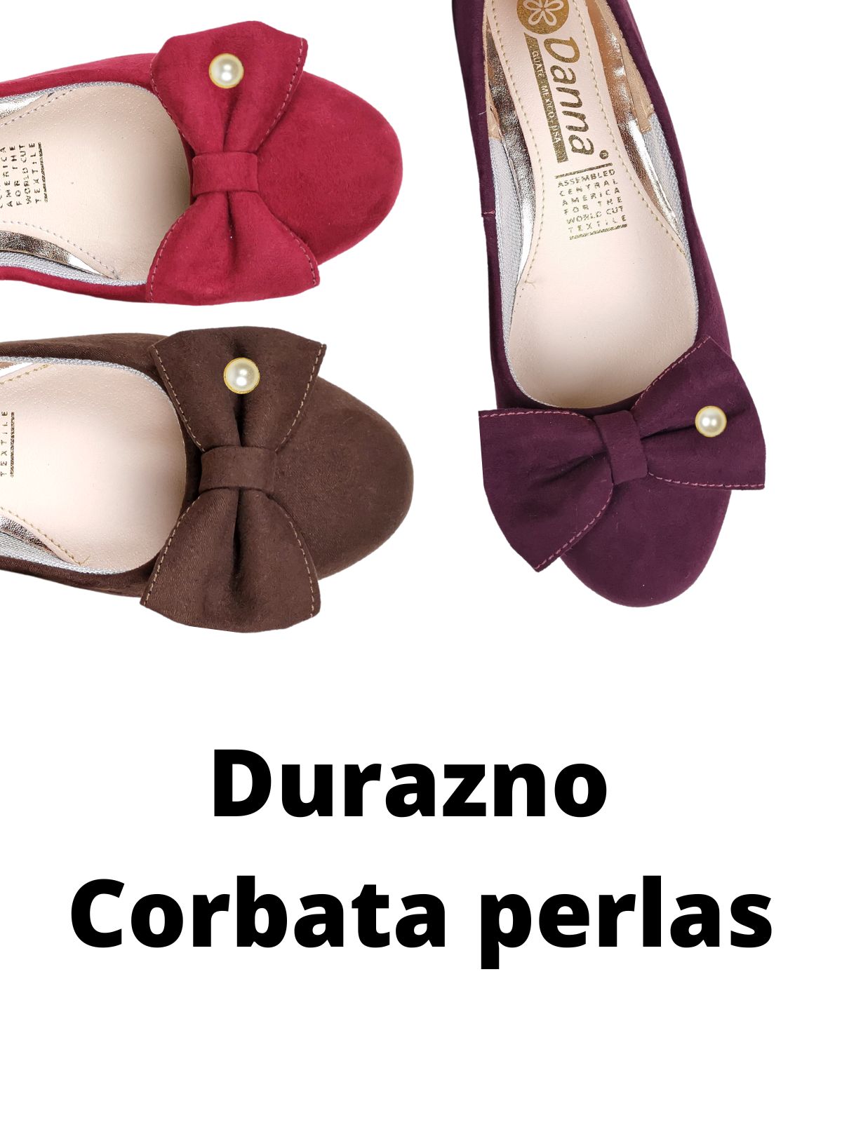 Flats Corbata Perla